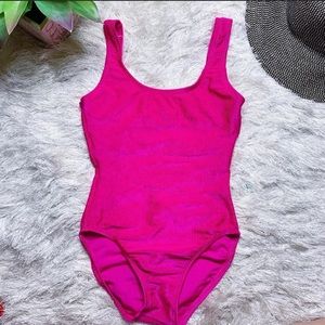 Hot Pink swimsuit